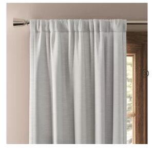 Threshold white blackout henna 50 x 84 curtain panel
